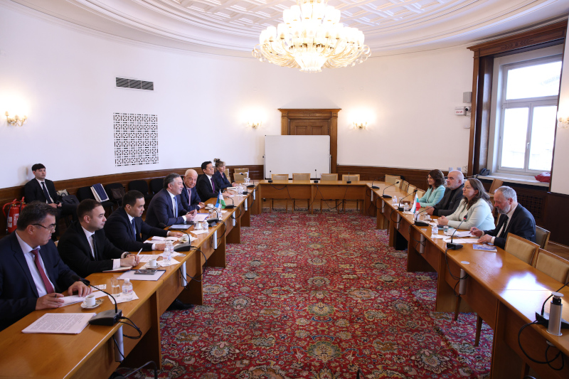 Председателите на комисиите по труда и социалната политика и по вътрешна сигурност и обществен ред Деница Сачева и Маноил Манев се срещнаха с делегация на Република Узбекистан